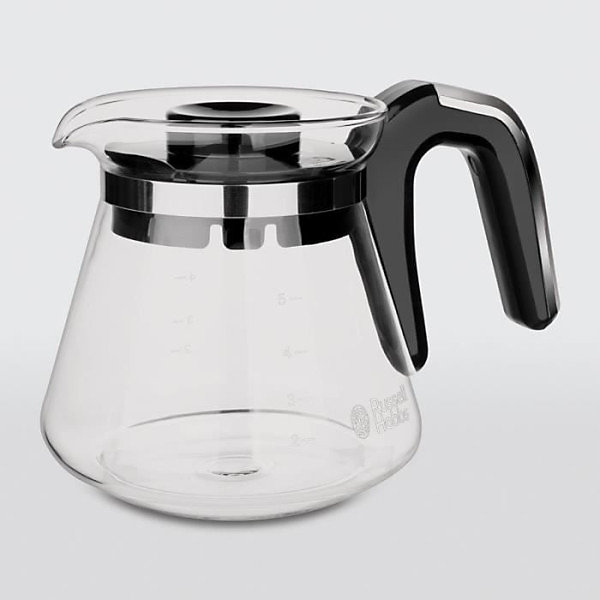 Machine a Cafe - Cafetiere Electriquecompacte - RUSSELL HOBBS - Compact Home 24210-56 - 1000 W - Verseuse en verre 625 mL
