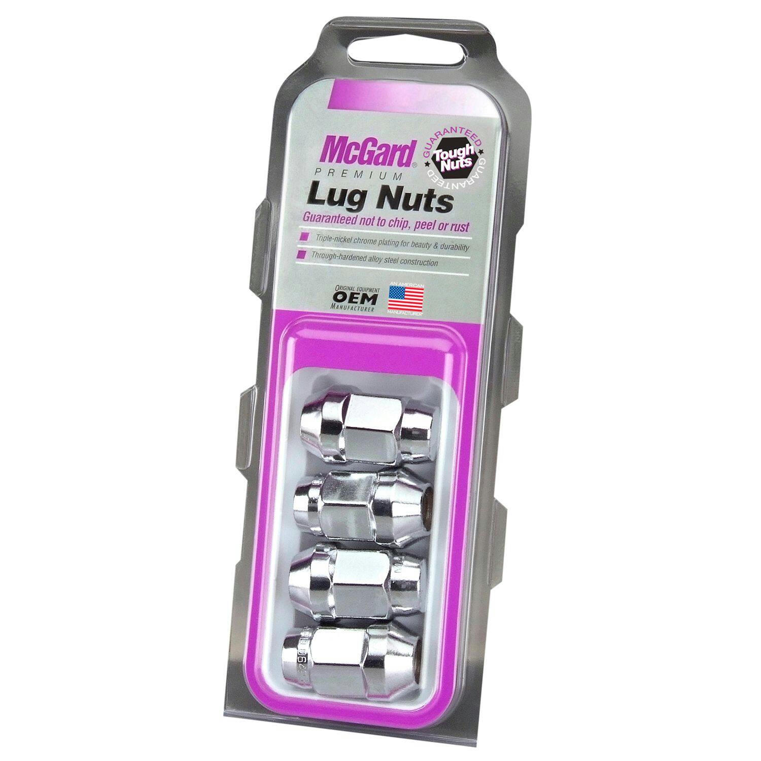 McGard 64010 4-piece Lug Nuts - Bulge Cone Seat