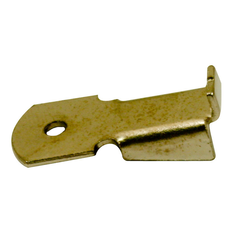 Taquet pour crémaillère en métal poli 19 x 15 mm 16 pièces TEKNIBOX
