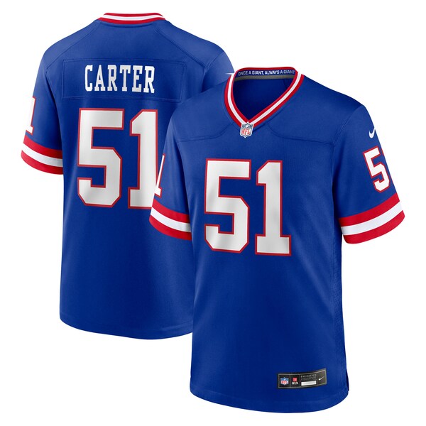 Abdul Carter New York Giants Nike First Round Pick 2nd Alternate Game Jersey - Royal