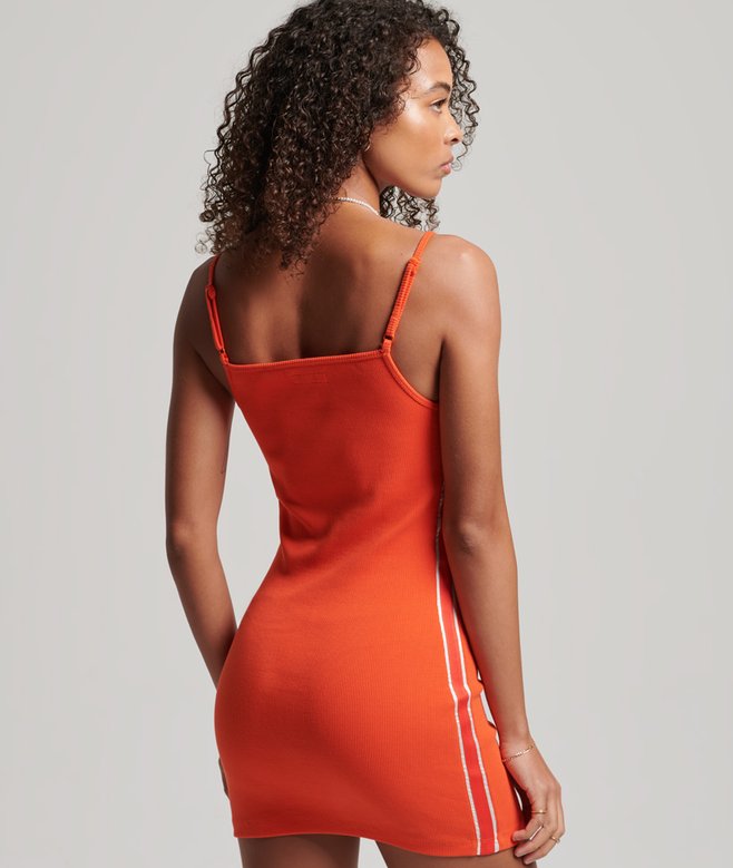 S Logo Strappy Dress
