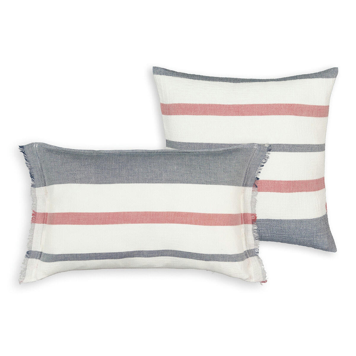 Housse de coussin gaze de coton, Biscarosse