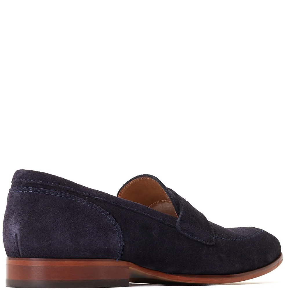Base London Bruno Suede Penny Loafers