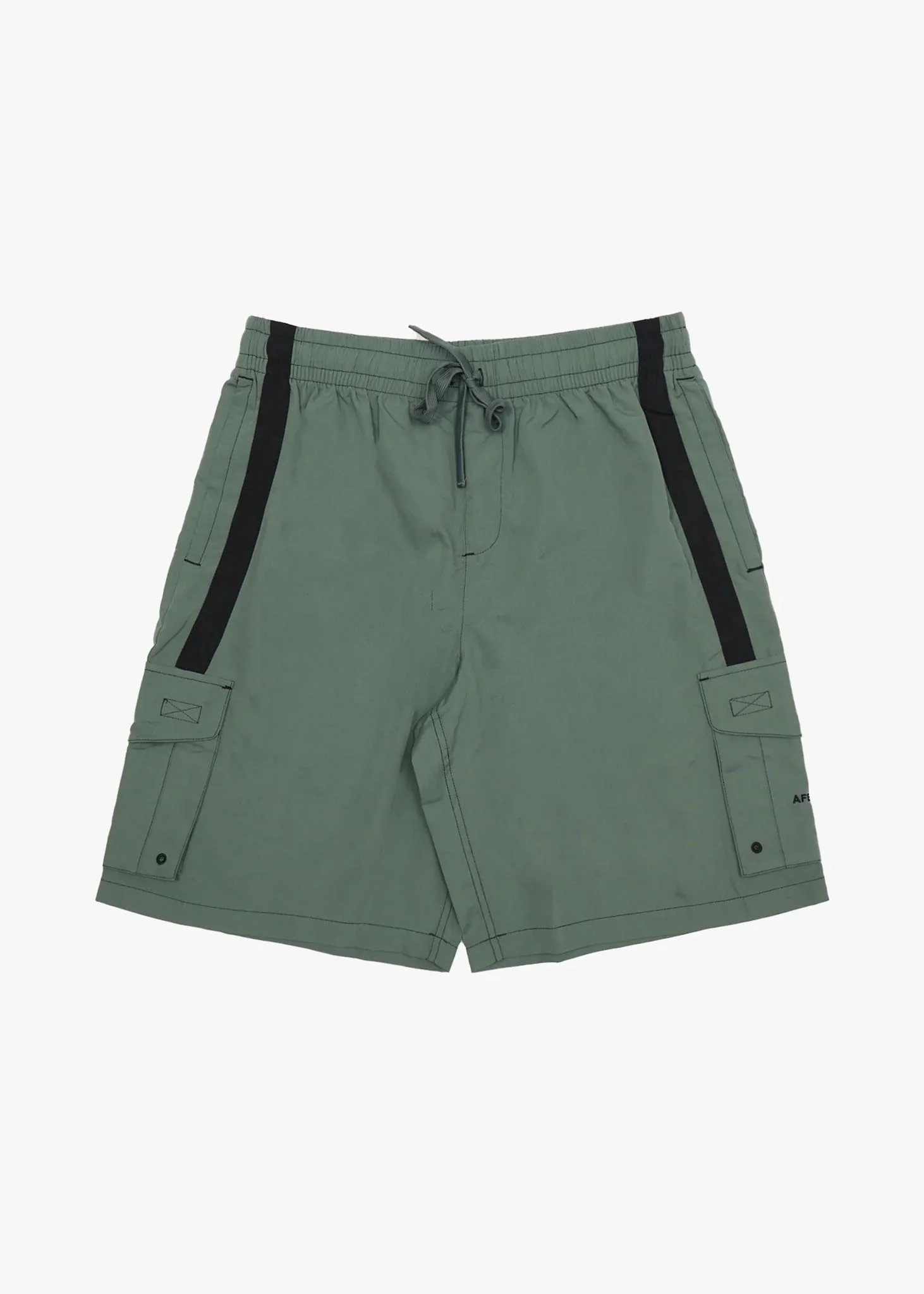 AFENDS Mens House Related - Cargo Swim Short 21 - Sycamore