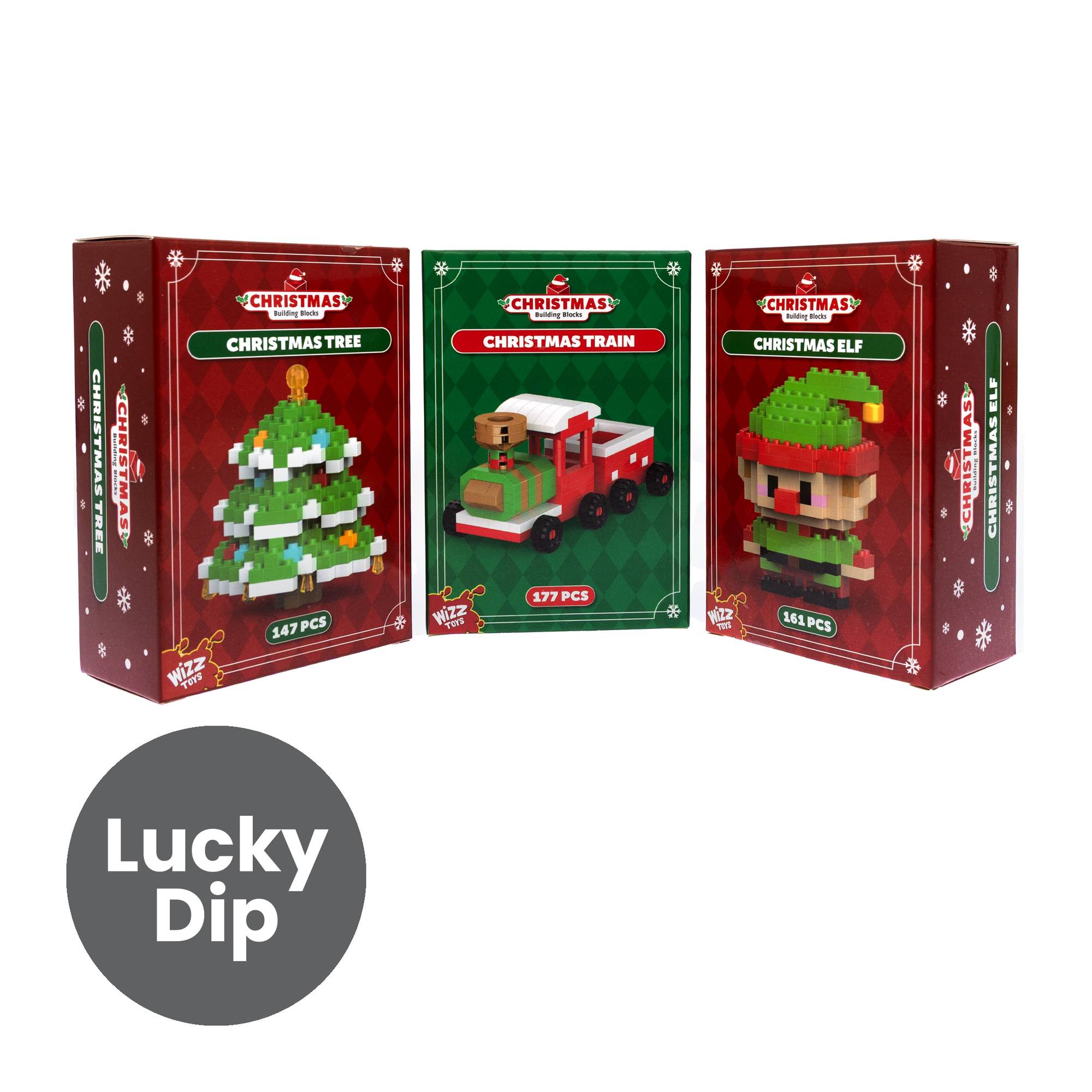 Assorted Christmas Building Block Kit