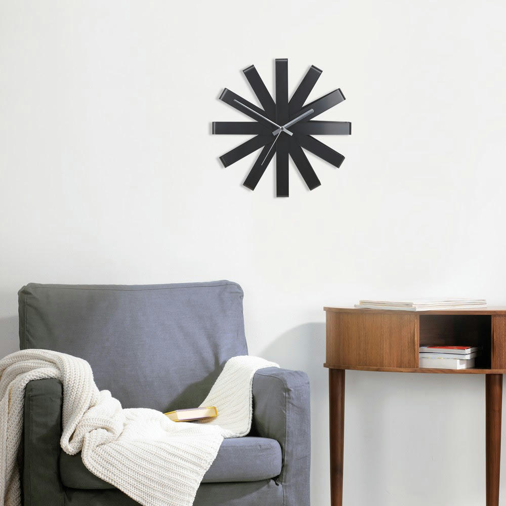 RIBBON - Horloge ribbon small métal noir