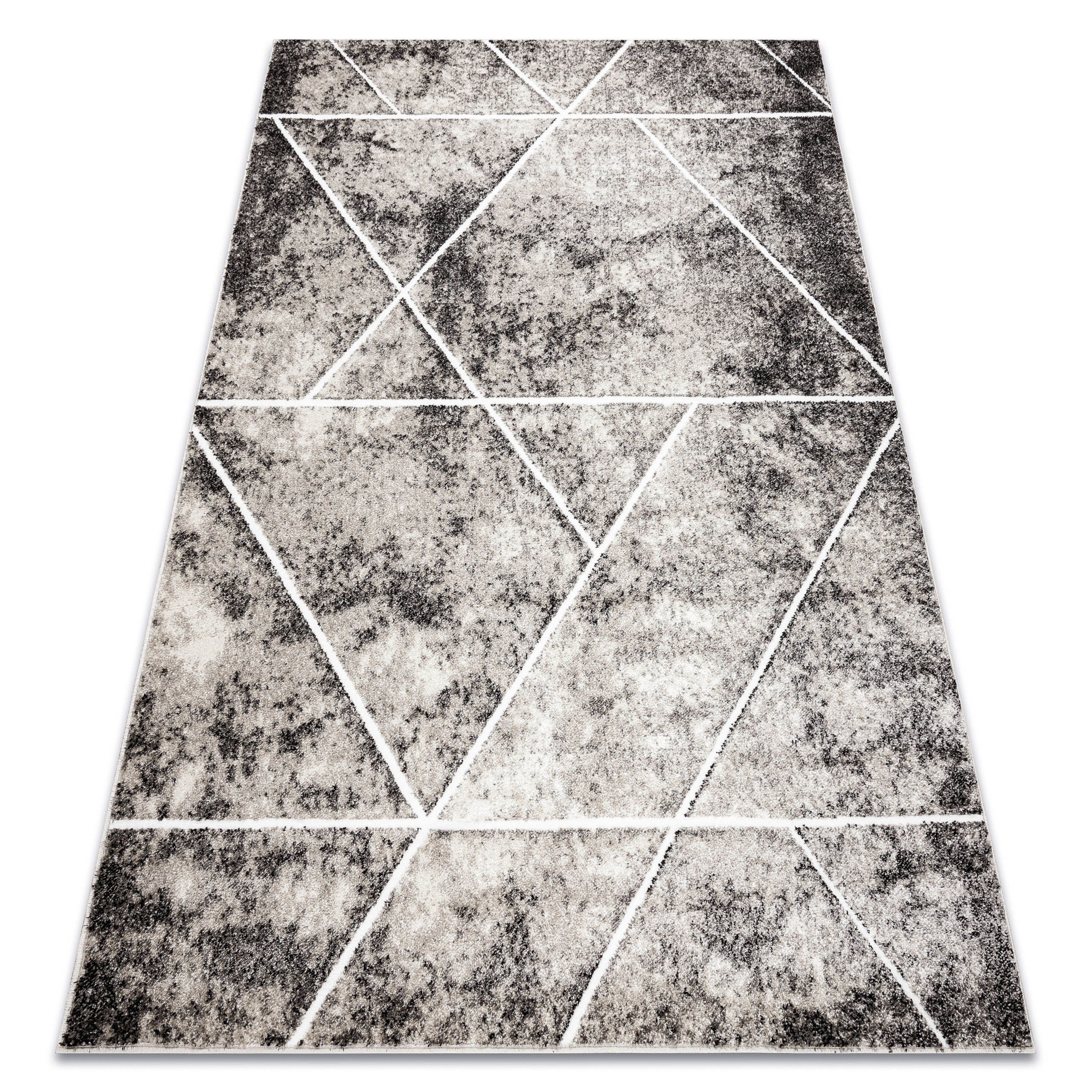 Dywan MATEO 8031/944 Nowoczesny, geometryczny, trójkąty - 80x150 cm