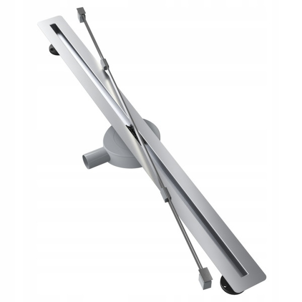Odpływ liniowy pod płytkę 100 cm stal syfon Luno inox