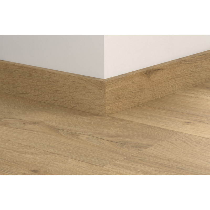 Plinthe pour sol stratifié chêne miel naturel 240 x 5,8 x 1,2 cm PERGO