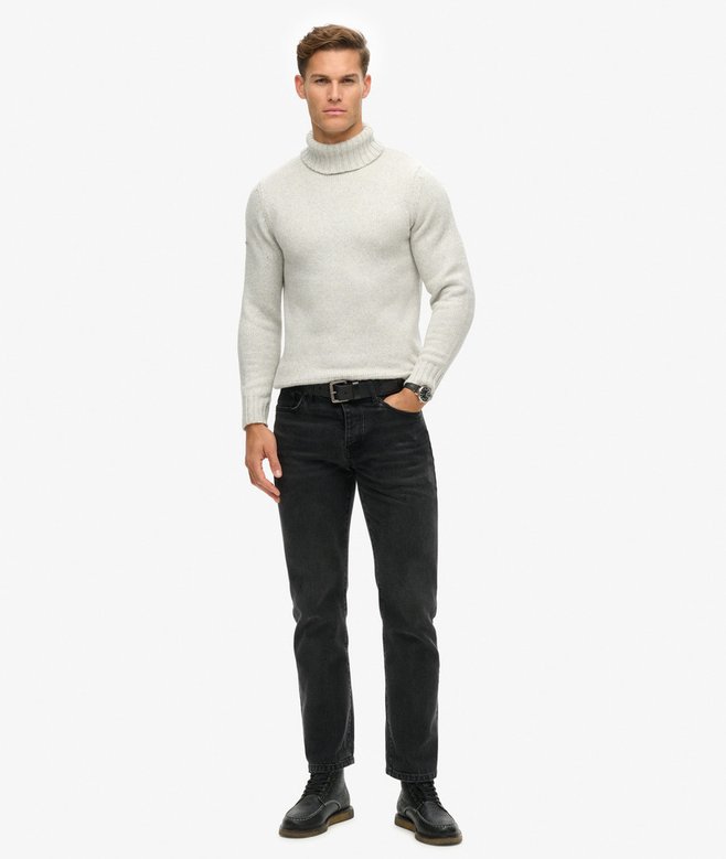 Brushed Roll Neck Jumper
