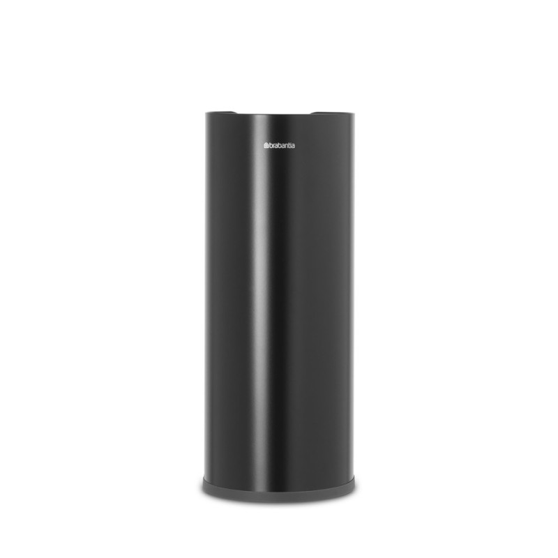 Stockeur de papier toilette ReNew noir mat BRABANTIA