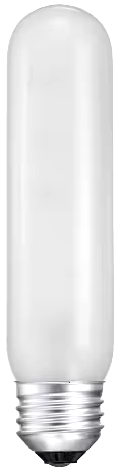 NOMA T10 E26 Base Frosted Dimmable Incandescent Light Bulb, 180 Lumens, Warm White, 25W