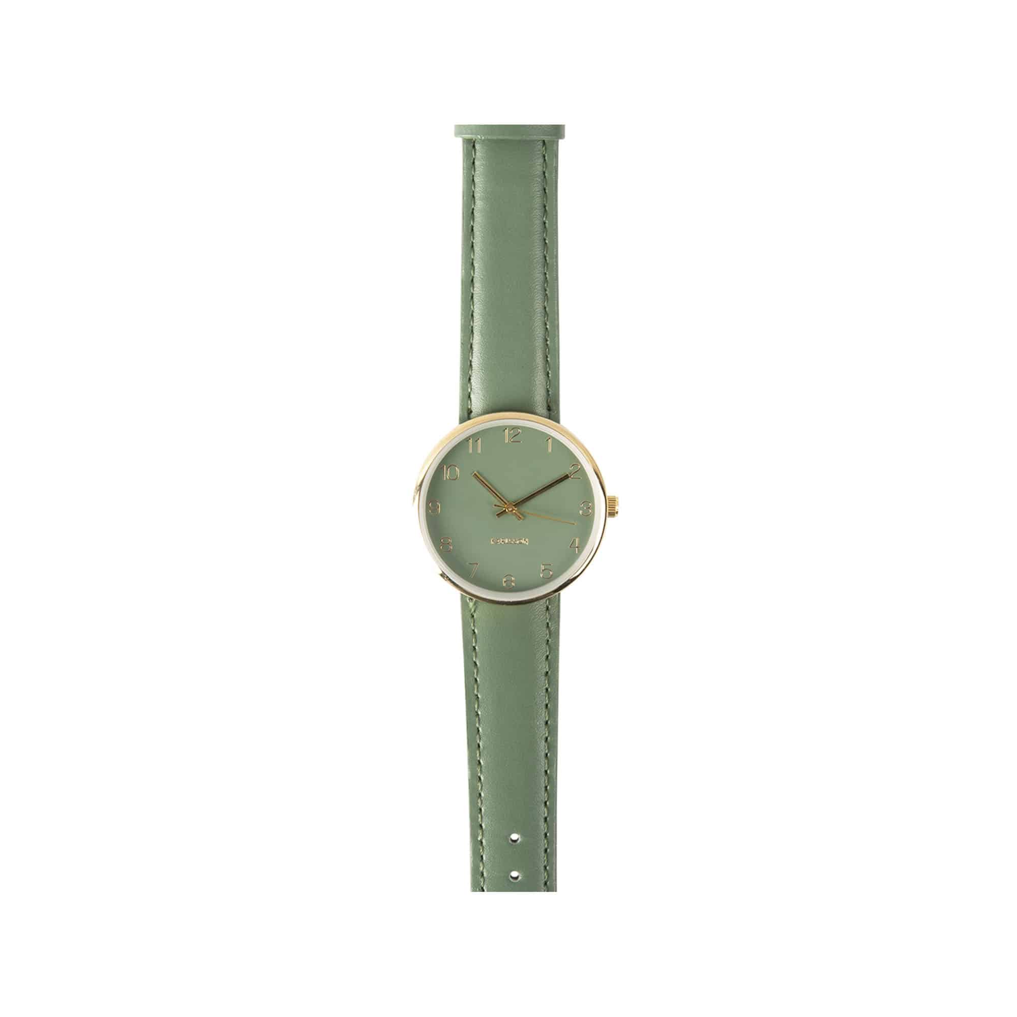 Karlsson horloge Charm - groen - Ø3.2cm