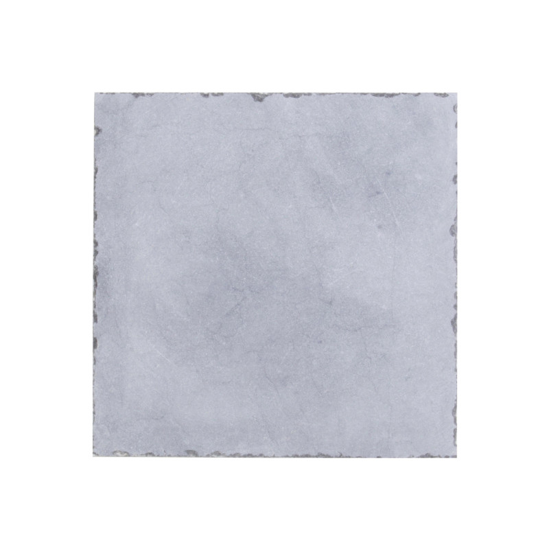 Dalle en pierre bleue tambourinée Bluestone 20 x 20 x 2 cm