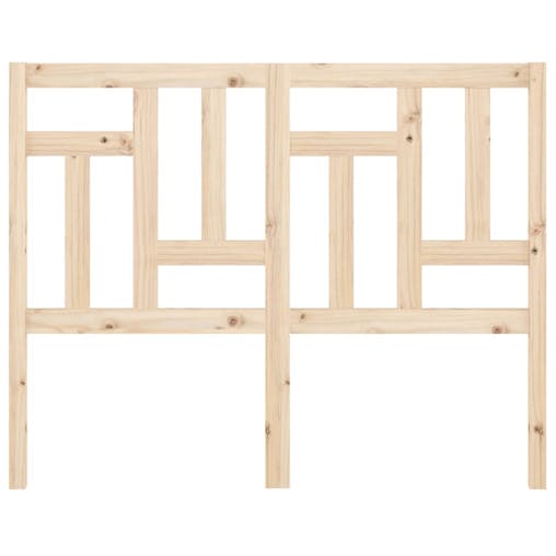 NNEVL Bed Headboard 185.5x4x100 cm Solid Wood Pine