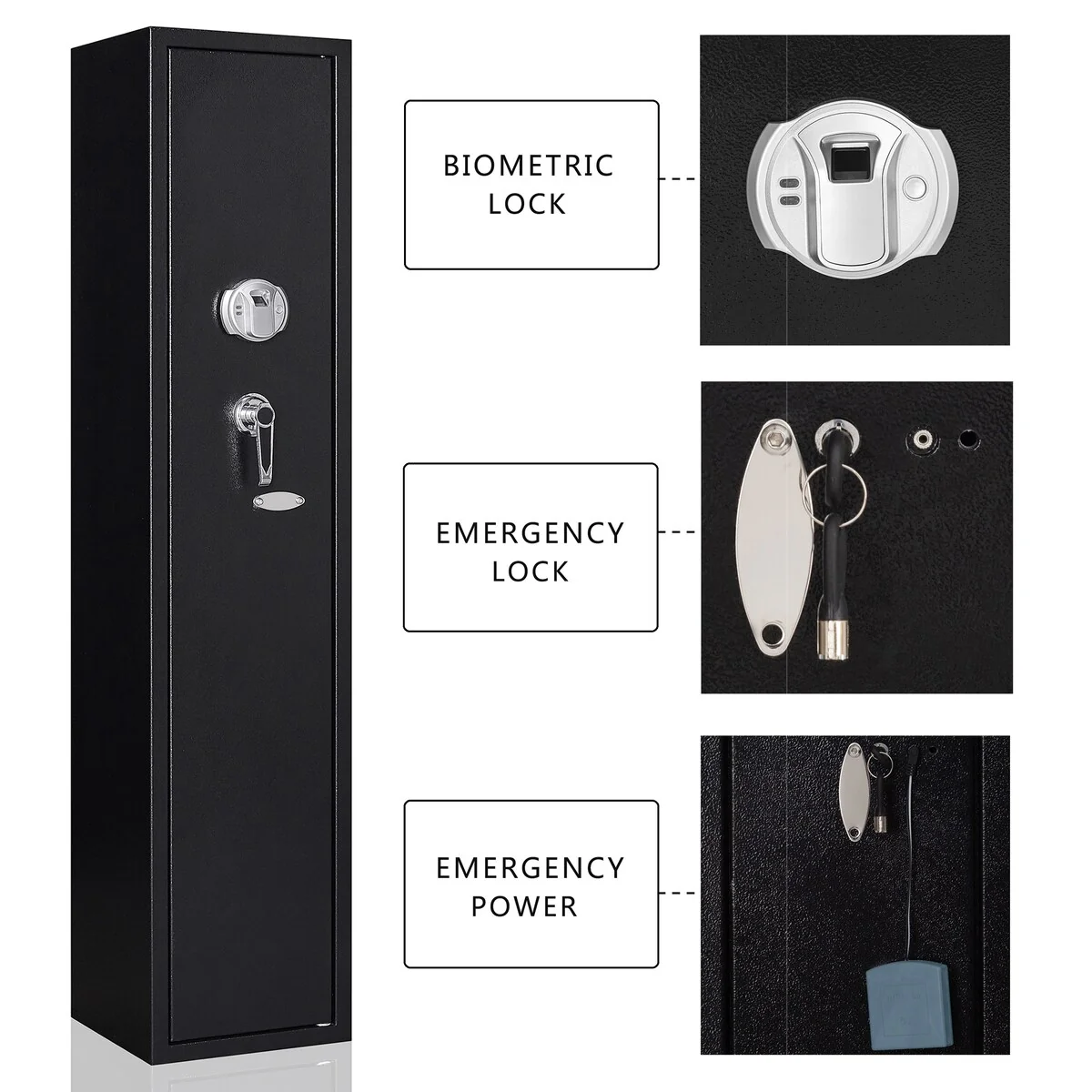 Biometric Fingerprint Gun Safe