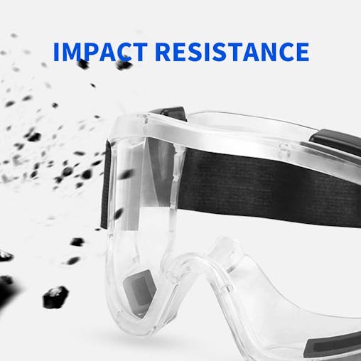 SOGA 2X Clear Protective Safety Glasses Windproof Lab Goggles Eyewear