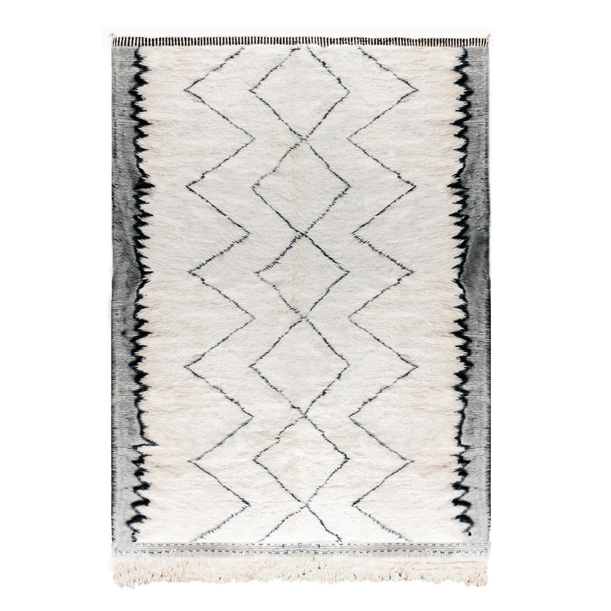 AFK Living vloerkleed Berber - handgemaakt - Wol - 120 cm x 170 cm