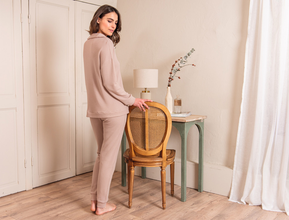 Pantalon joggerGuimauve