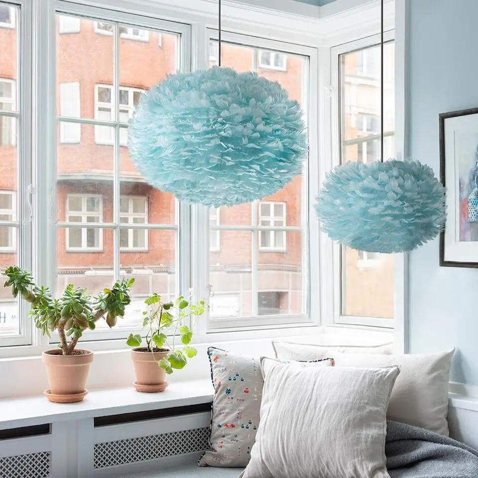 Umage Eos Mini lampenkap light blue - &Oslash; 35 cm