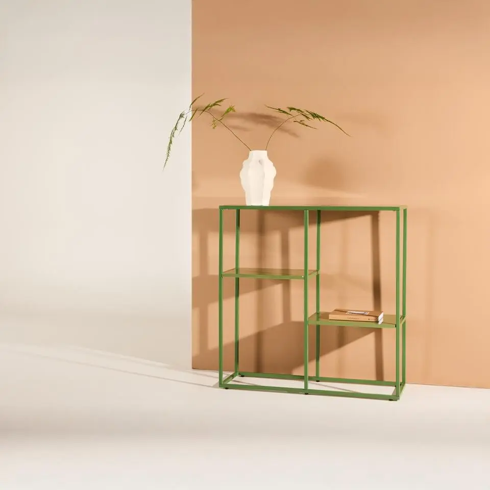 Dressoir Groen Staal - 80x26x81cm - Staal