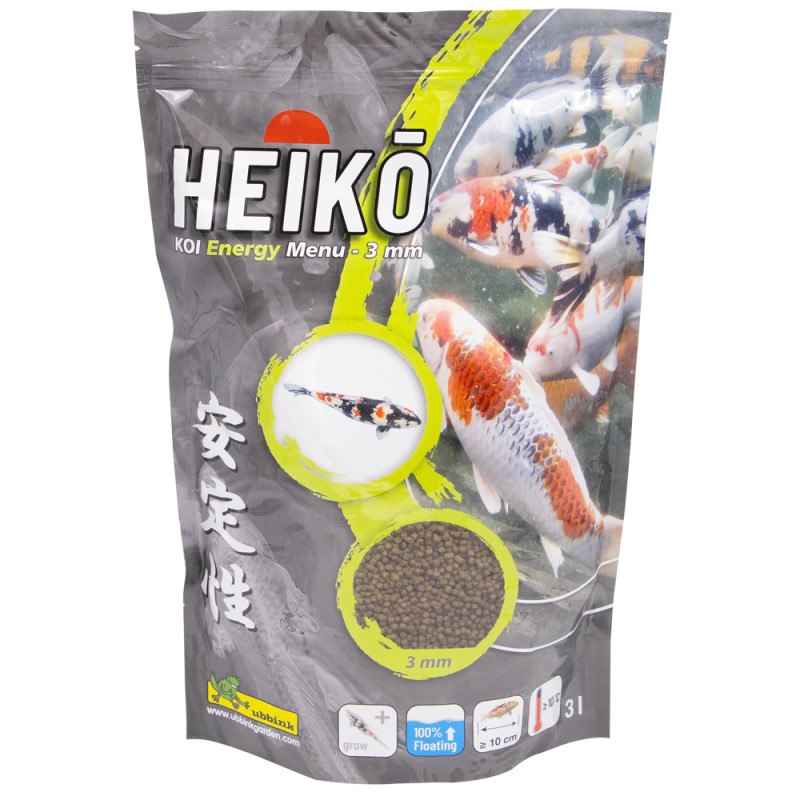 Nourriture pour carpes Heiko Koï Energy Menu 3 L
