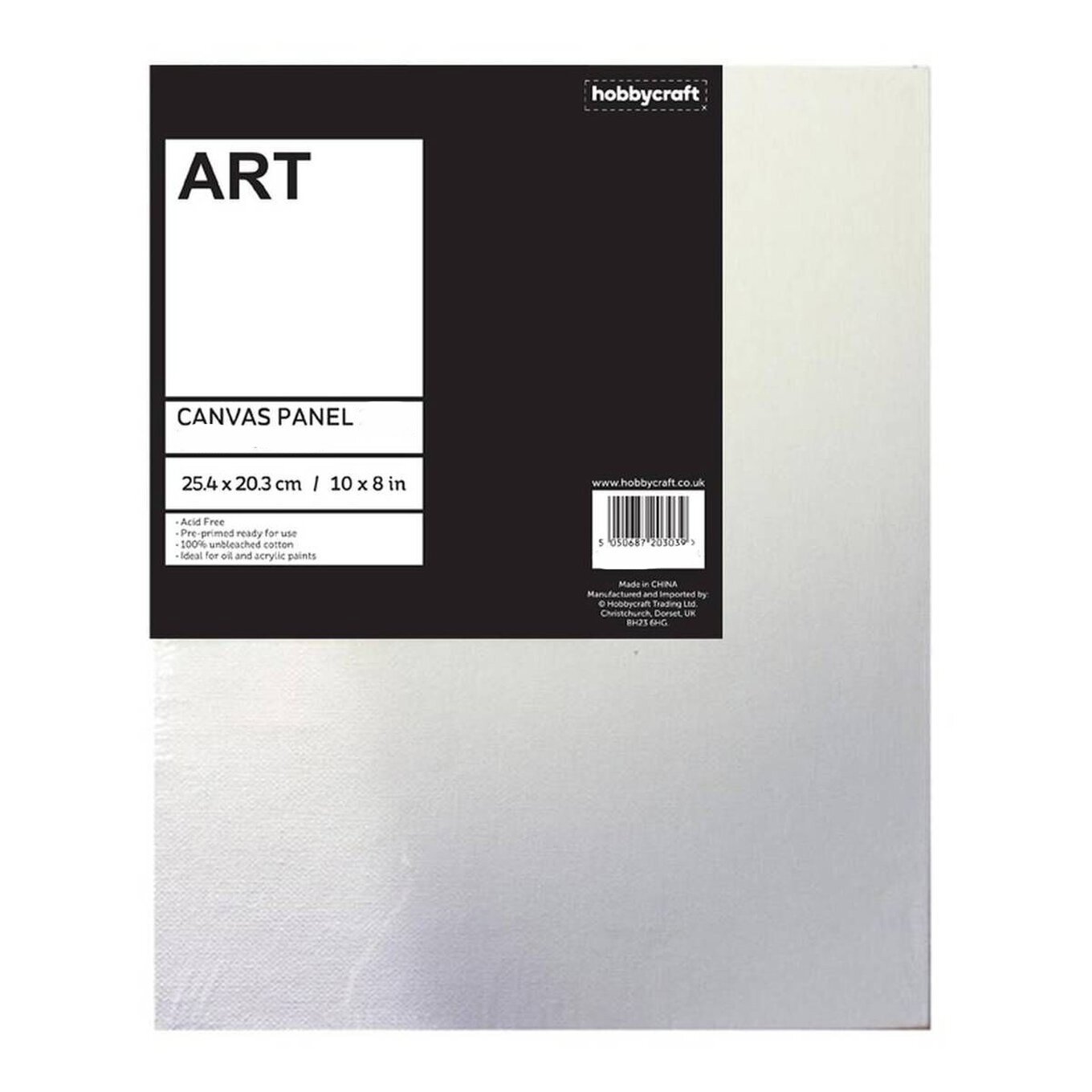 Canvas Panel 25.4cm x 20.3cm