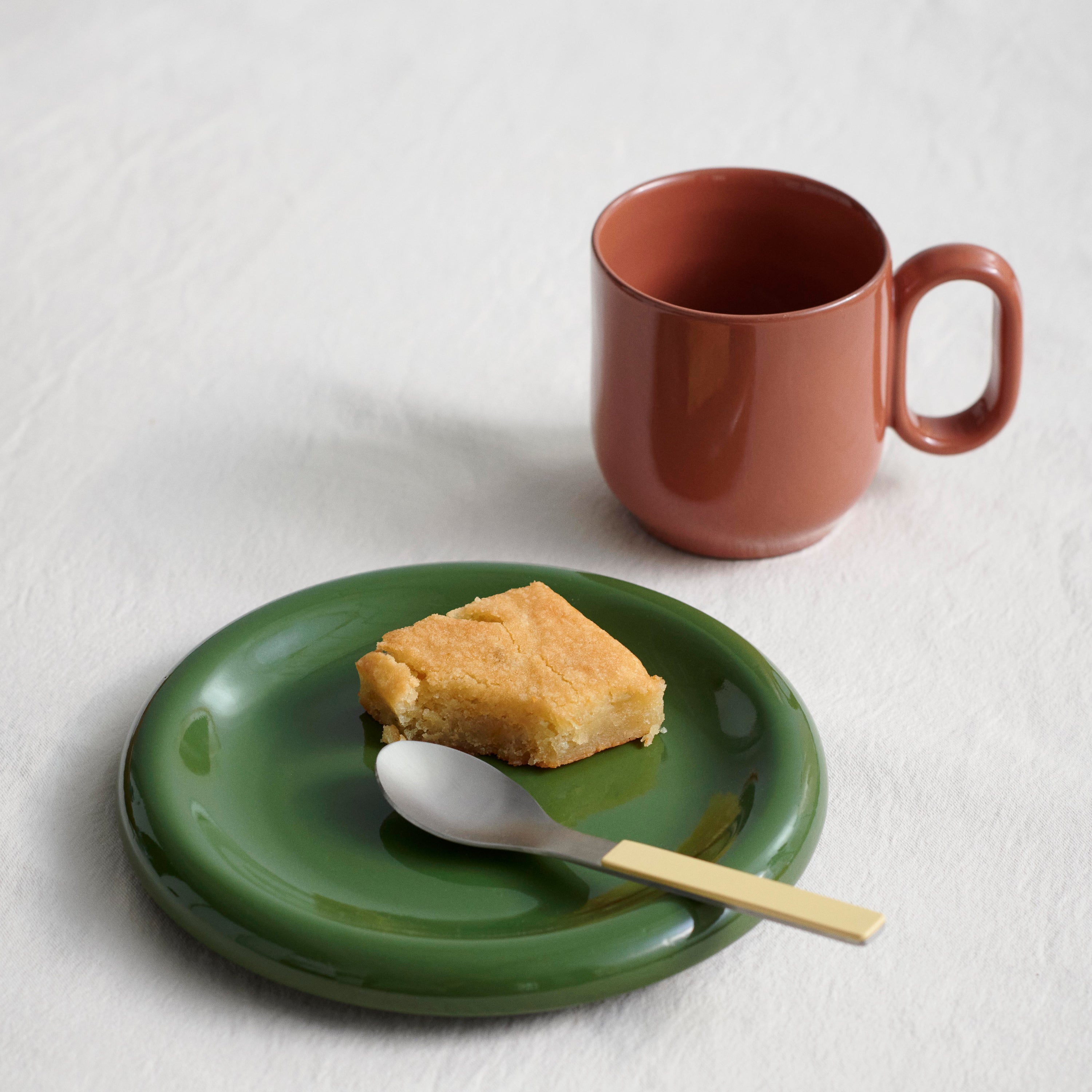 HAY Barro Ontbijtborden Ø 18 cm - Set van 2 - Groen