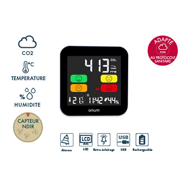 Capteur de CO2 Quaelis 14 - Orium