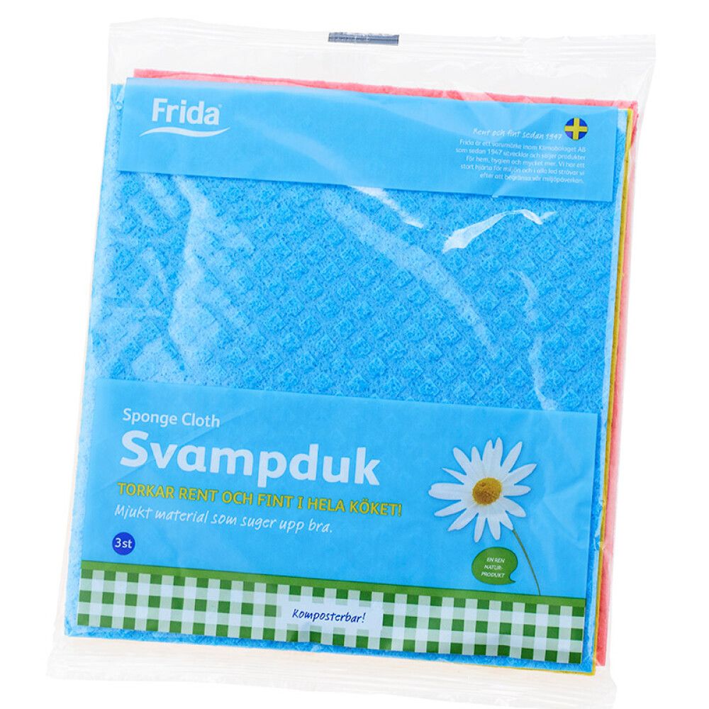 SVAMPKLUT FRIDA 3-PK