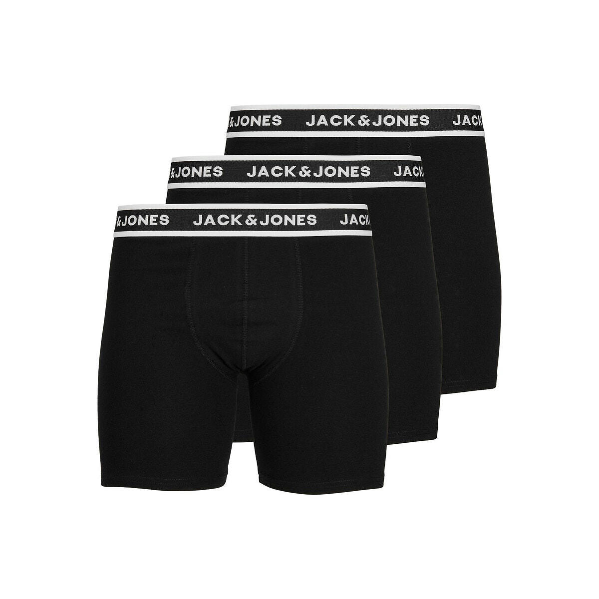 Lot de 3 boxers unis longs