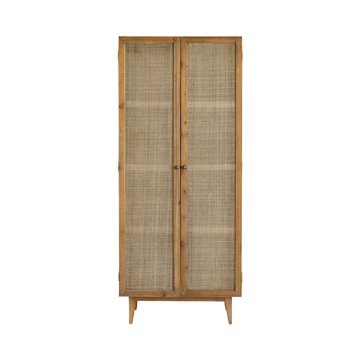 Tikamoon - Ninon - Kast van grenen en riet