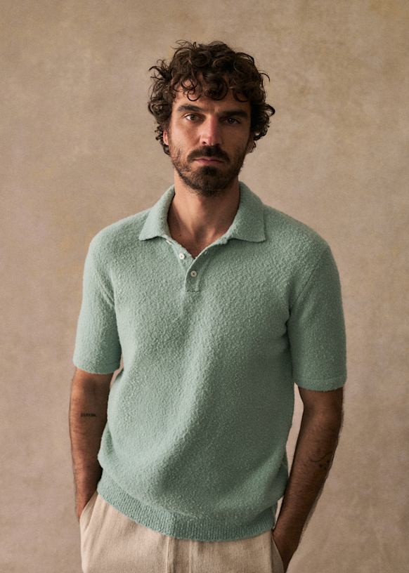 Caleb Knit Polo