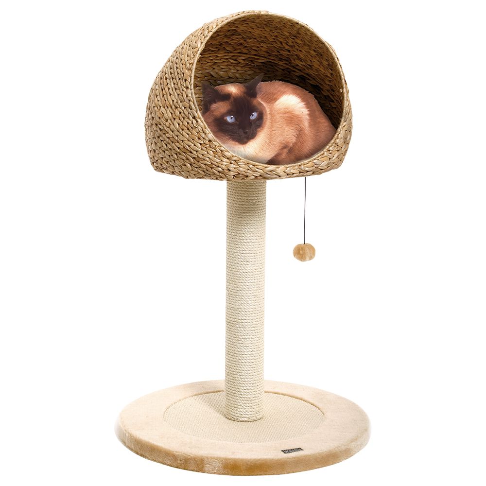 Karlie Banana Leaf Little Den Scratching Post