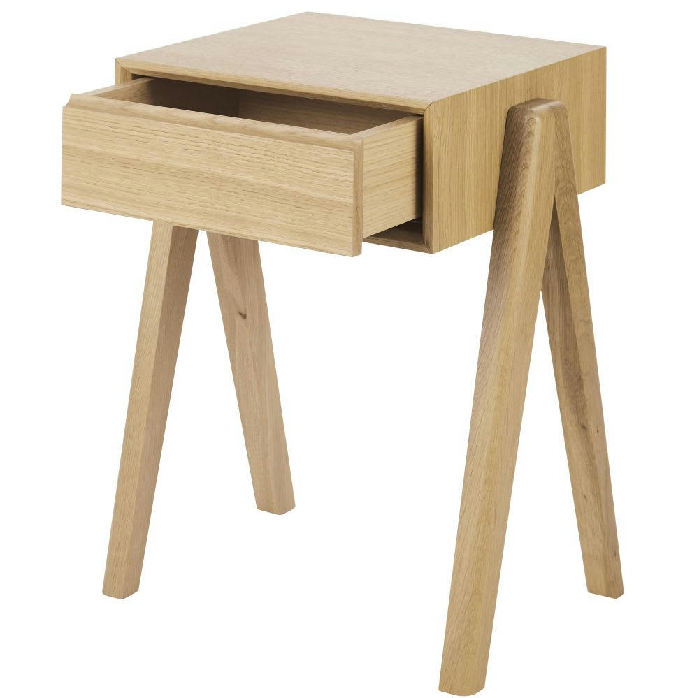 Greenoak Business - Table de chevet professionnelle 1 tiroir éco-conçue