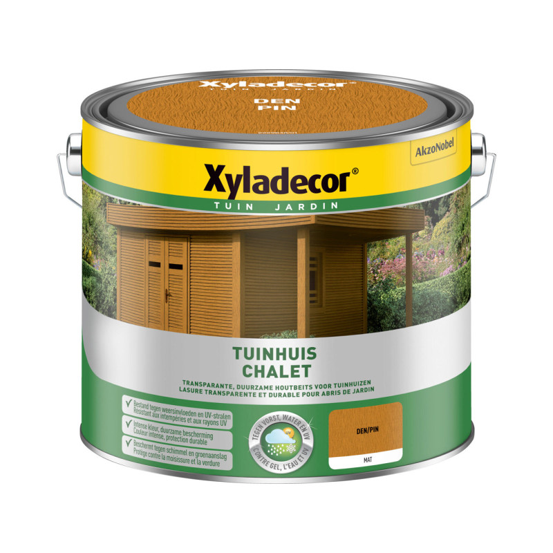 Lasure pour bois Chalet pin 2,5 L XYLADECOR