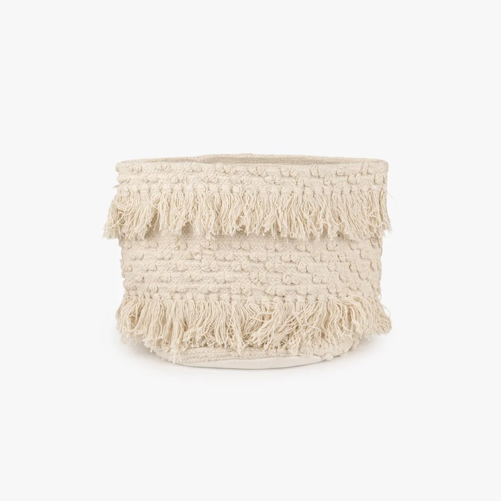 Cesto Algodão Branco LIZA