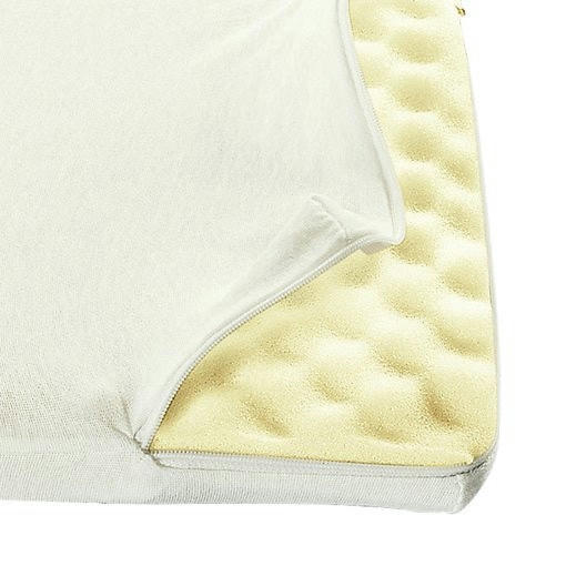 Housse intégrale jersey pour surmatelas anatomique