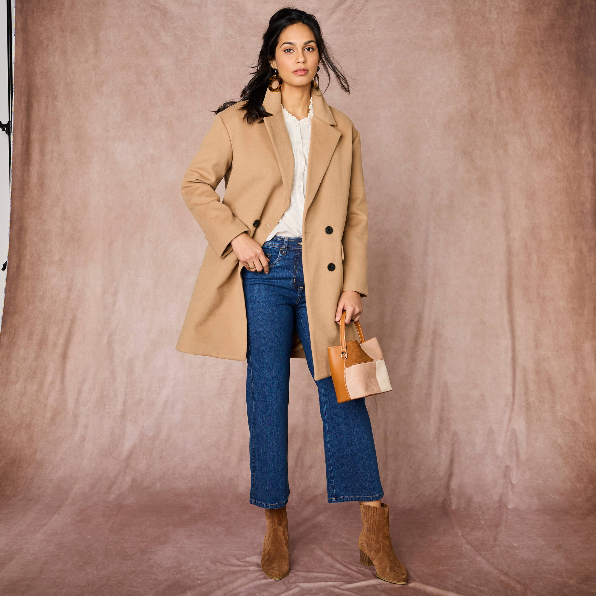 Jean large, 5 poches