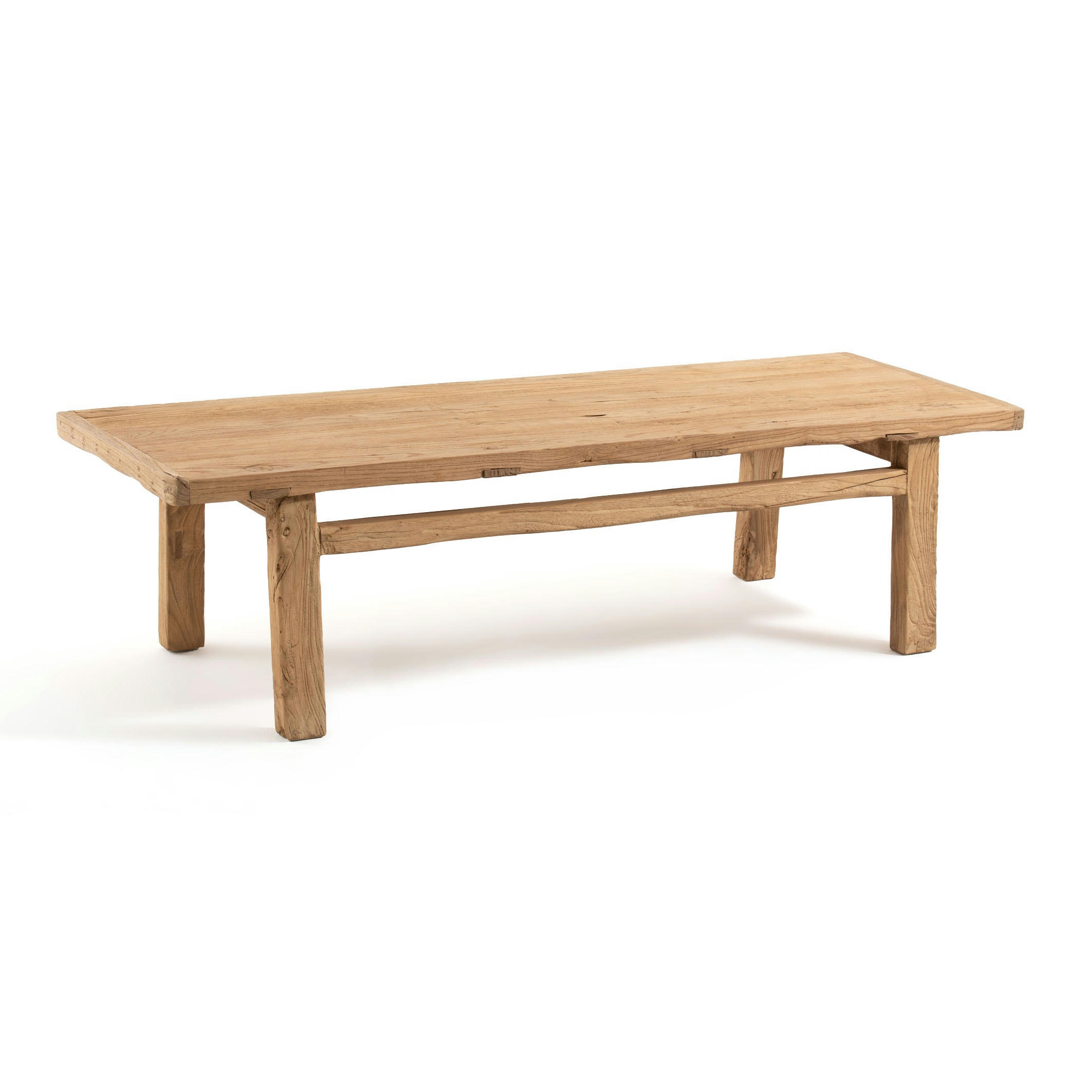 Table basse en orme massif recyclé Sumiko