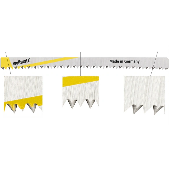 Stichsägeblatt, Länge: 130 mm, Kohlenstoffstahl (HCS)