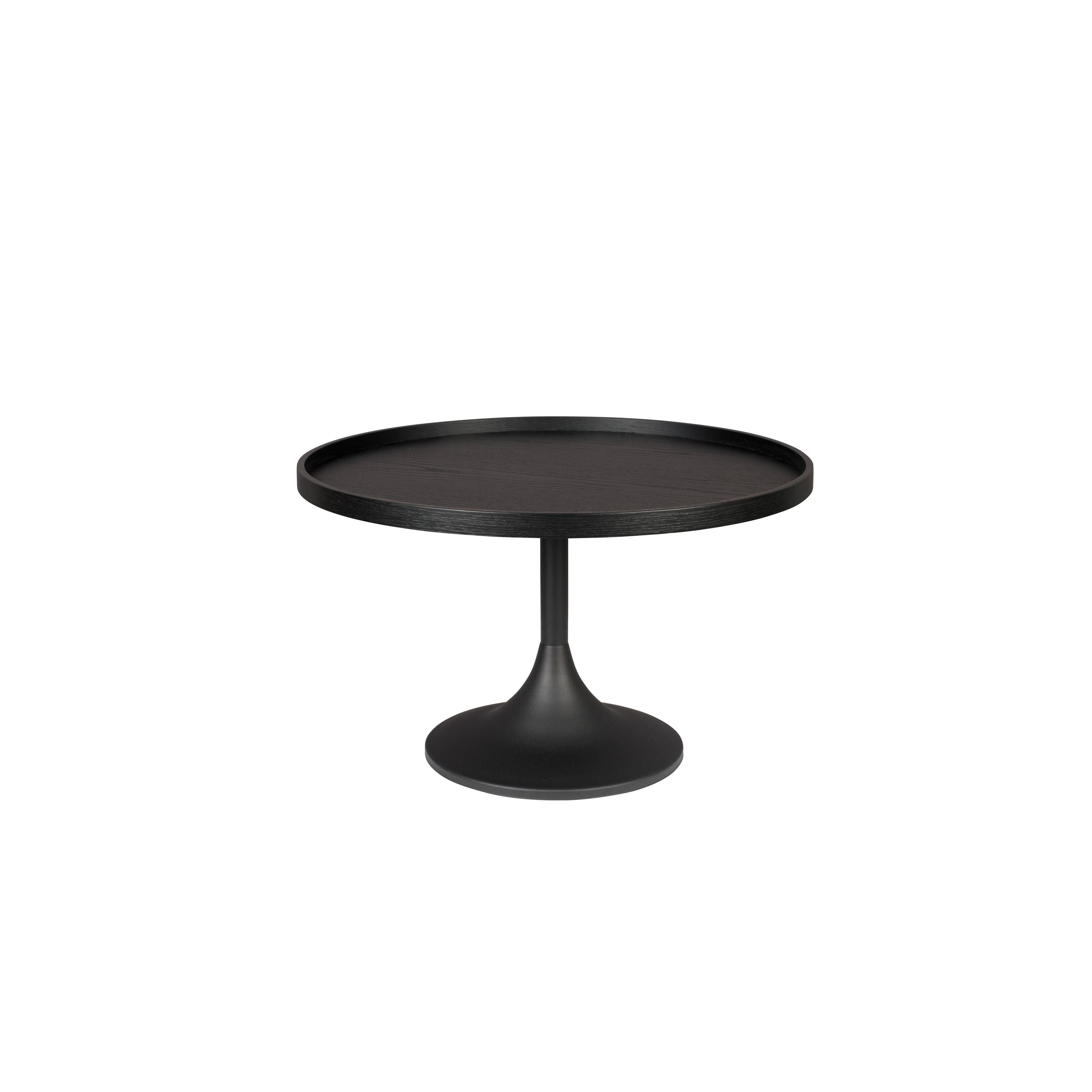 Zuiver Jason Bijzettafel Rond 69 cm Zwart