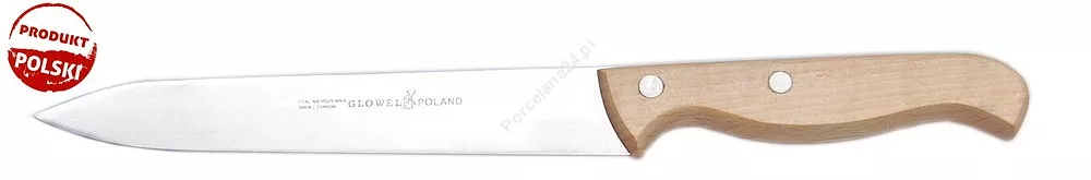 Nóż uniwersalny 20 cm Glowel - Drewno jasne 1E.DJ.L200