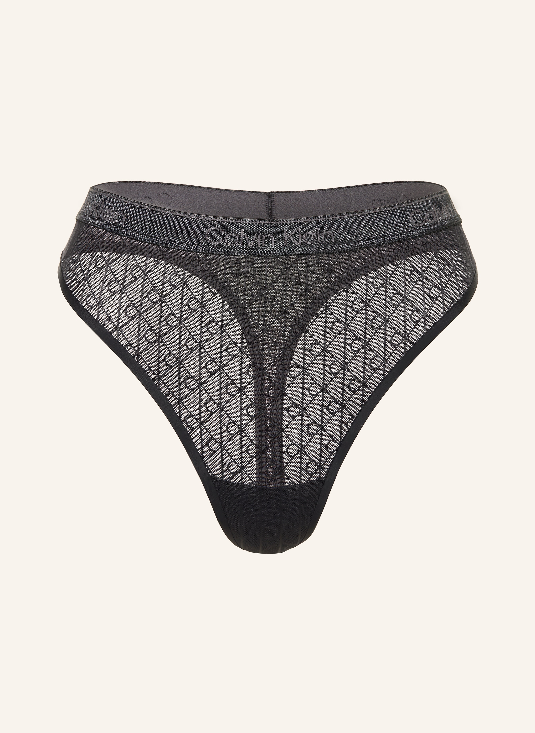 Calvin Klein Taillenslip ICON LACE METALLIC