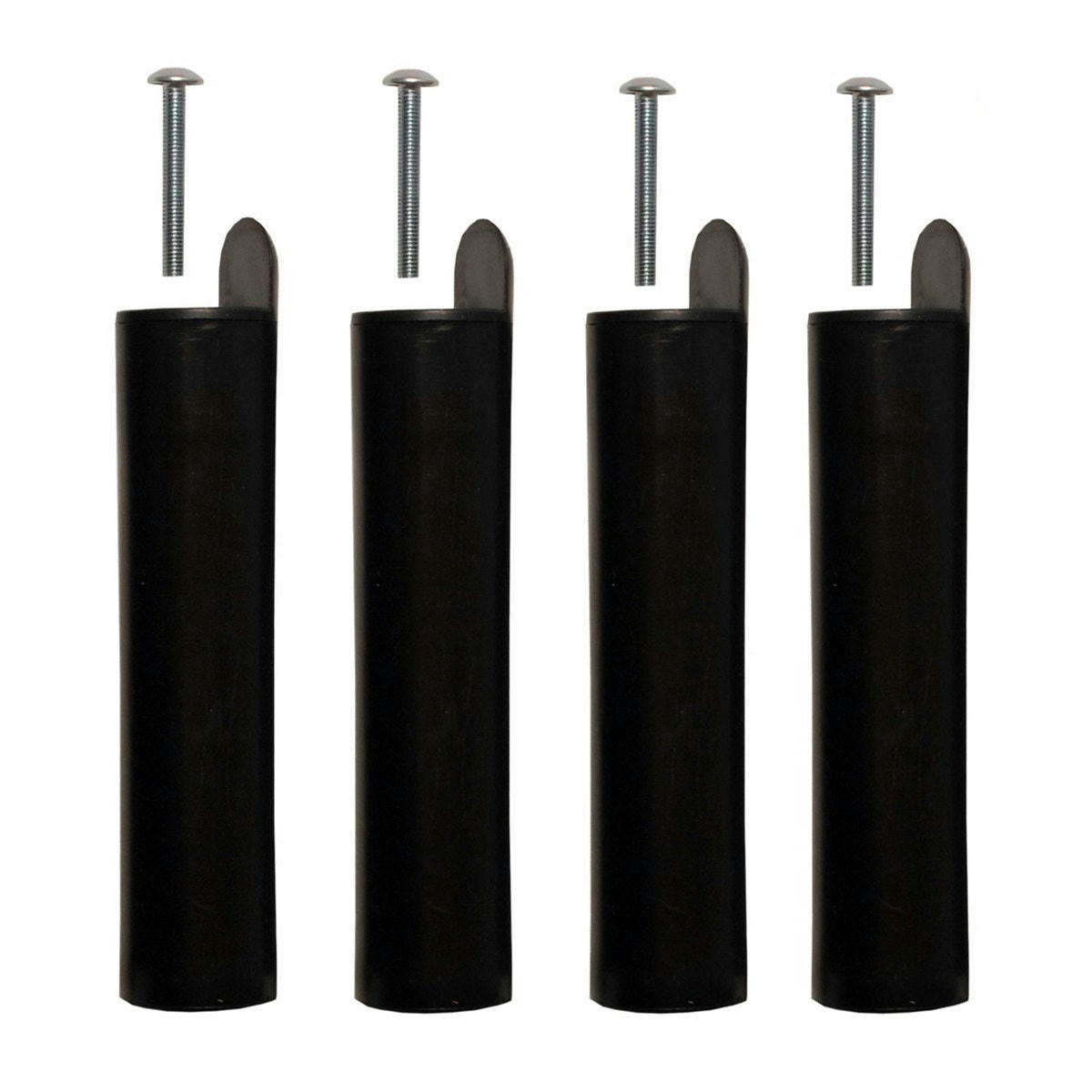 Lot de 4 pieds pour sommiers