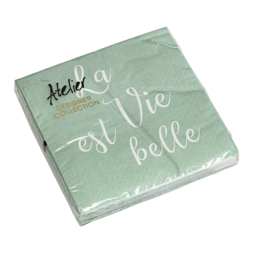 Papierserviette La vie