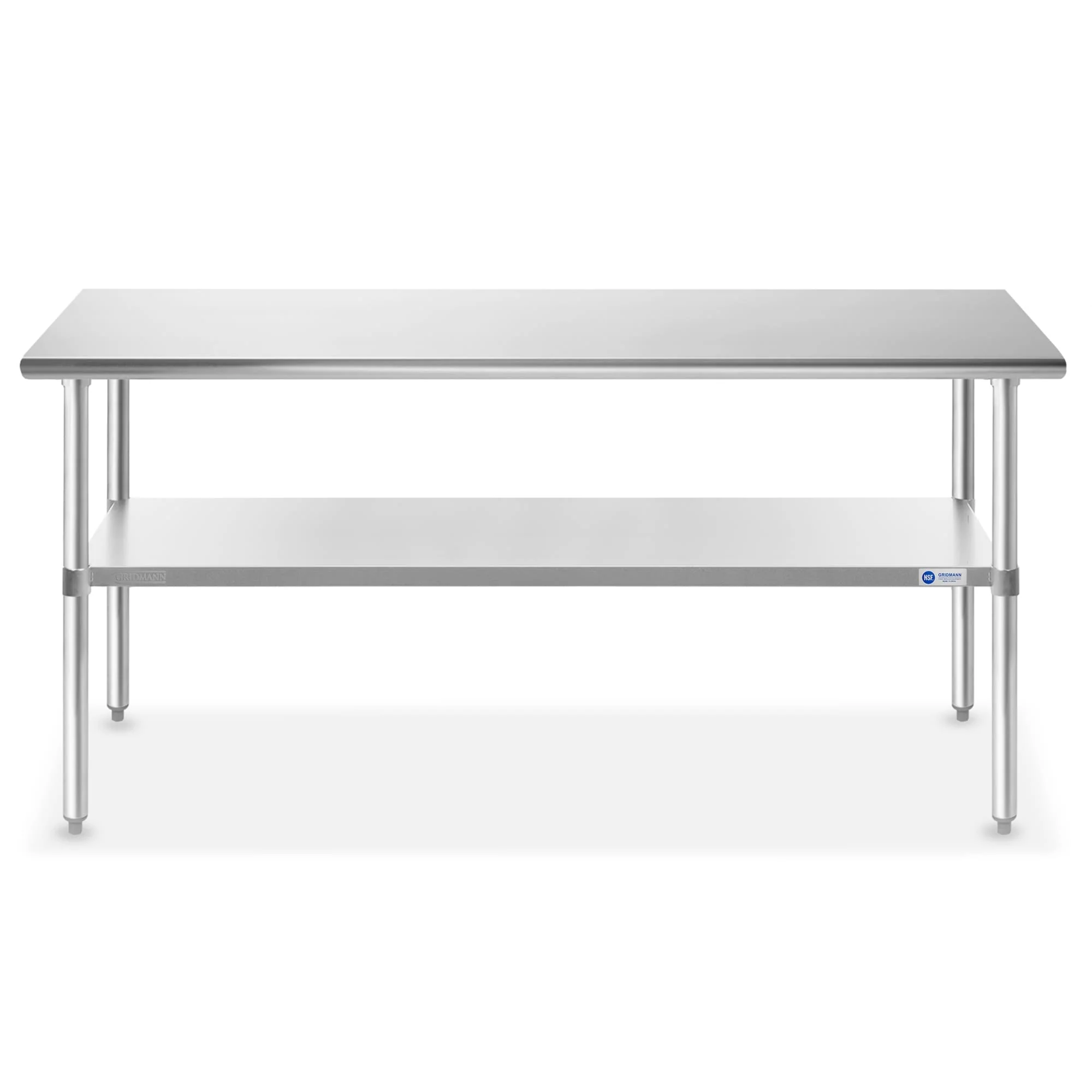 72 x 30in NSF Stainless Steel Prep Table