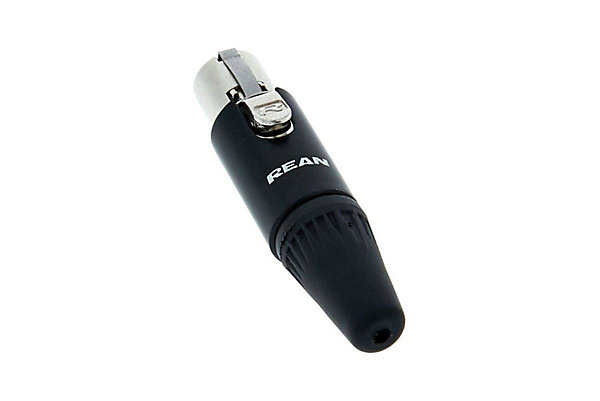 Connecteur mini XLR 3 points femelle REAN
