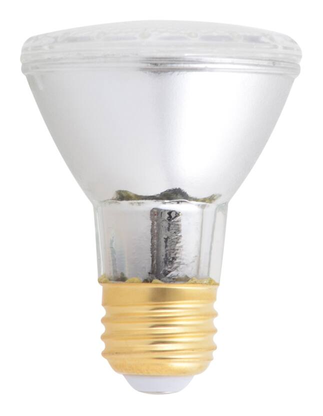 NOMA PAR20 E26 Base Dimmable LED Flood Light Bulbs, 2700K, 500 Lumens, Warm White, 50W, 3-pk