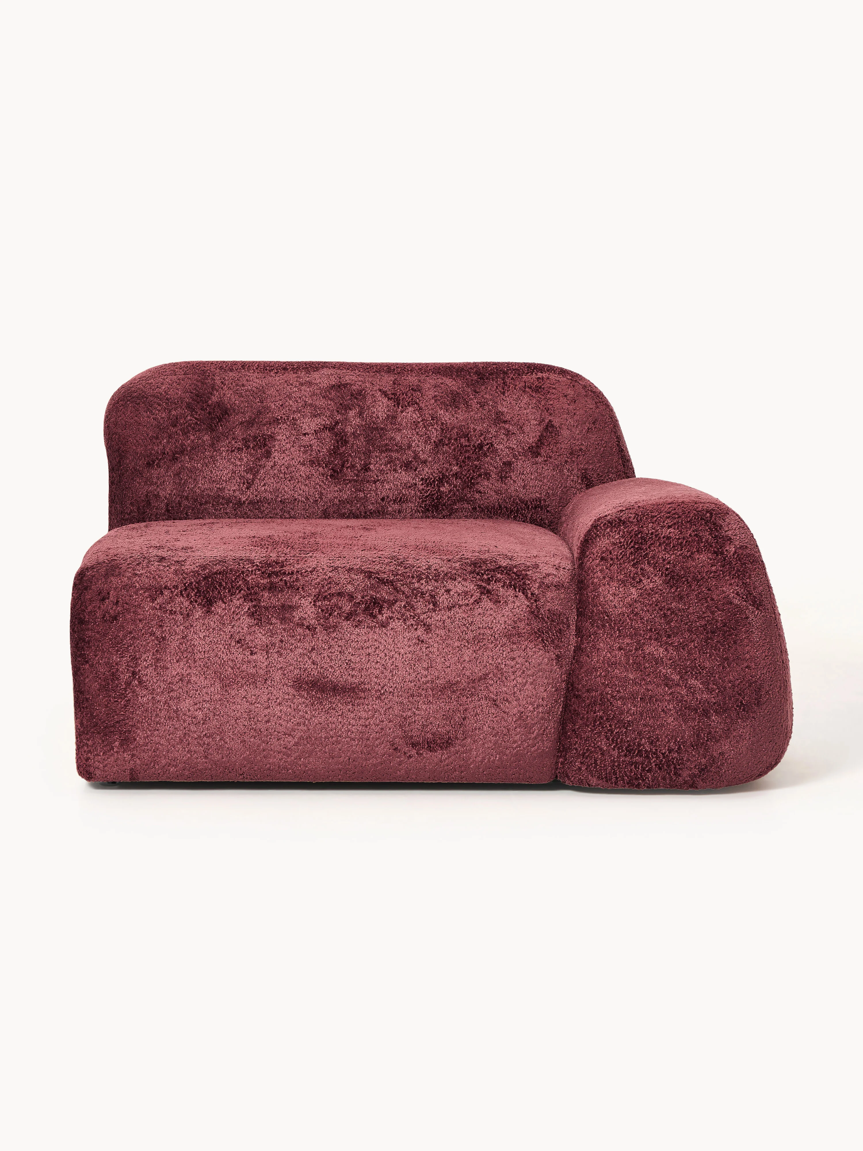 Eckmodul Wolke aus Teddy-Bouclé